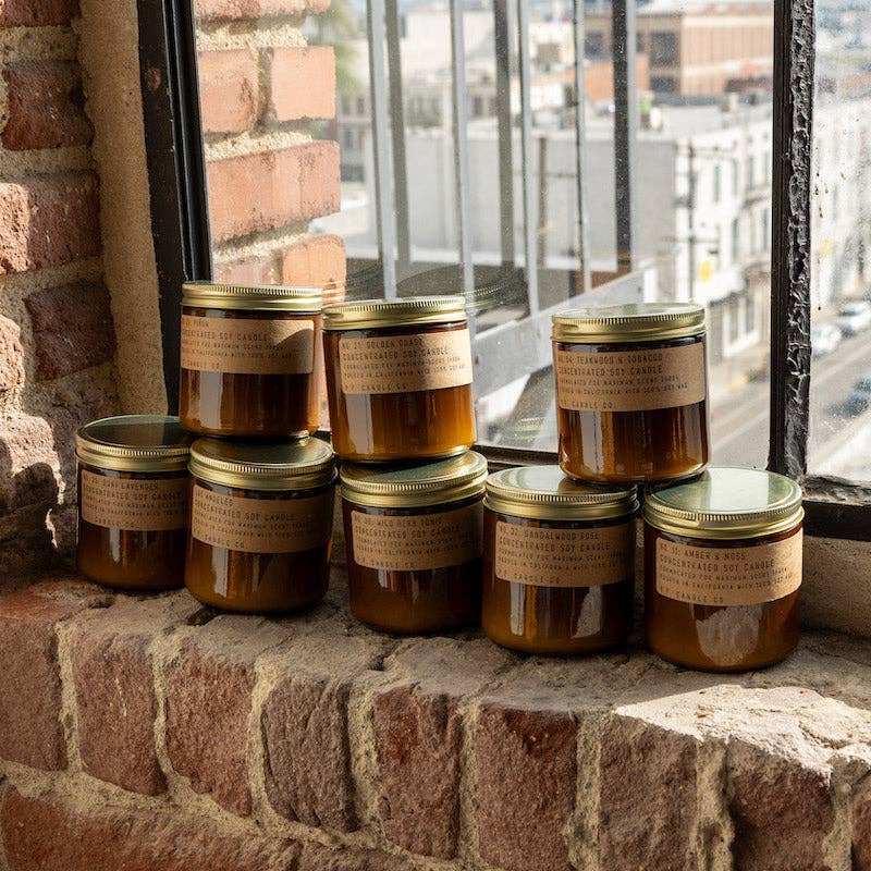 Teakwood & Tobacco - Large 12.5 oz - by Candle P.F. Candle Co.