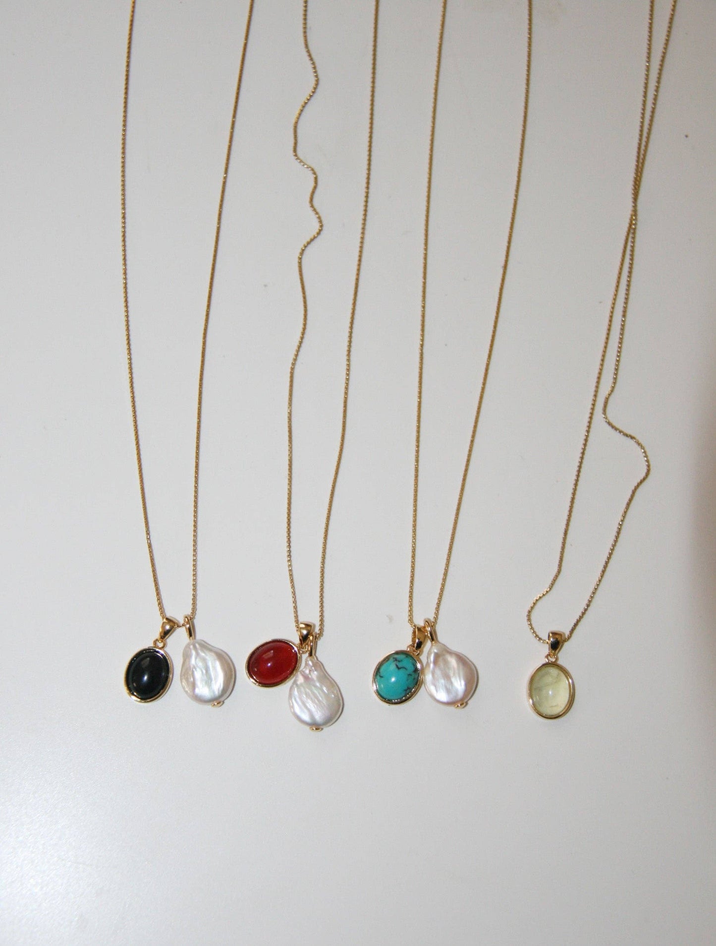 Onyx Pendant Necklace