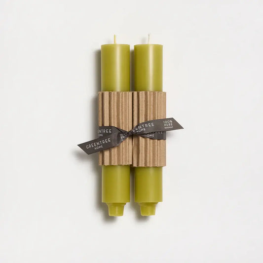 Column Taper Beeswax Candles
