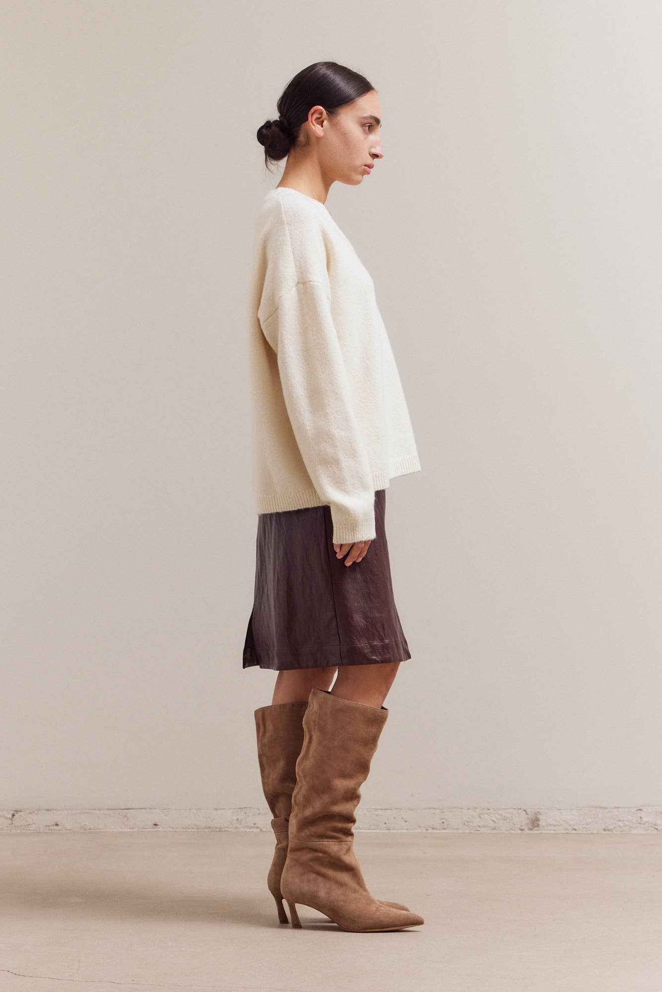 V-Neck Pullover Sweater