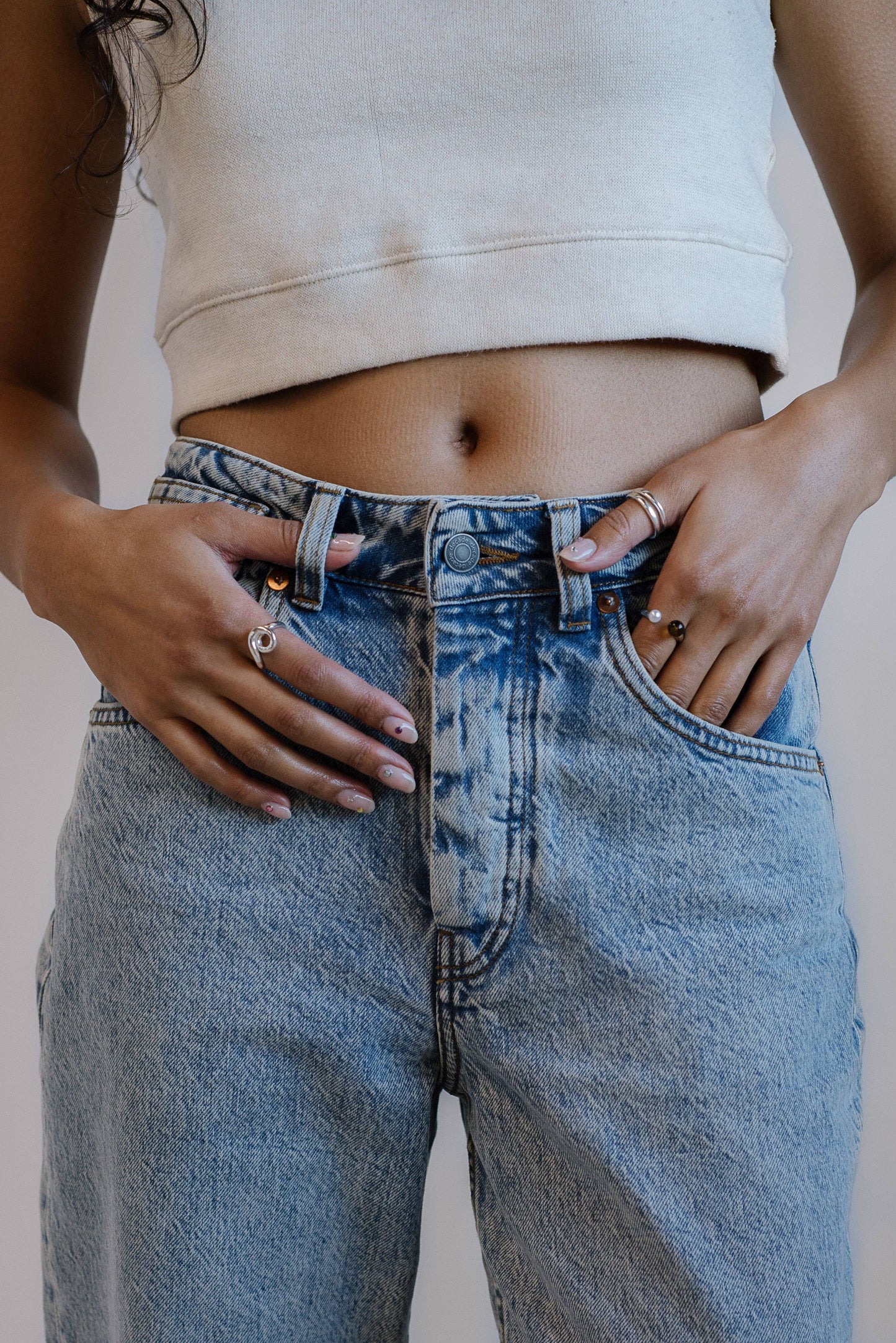 Sterling Silver Loop Ring