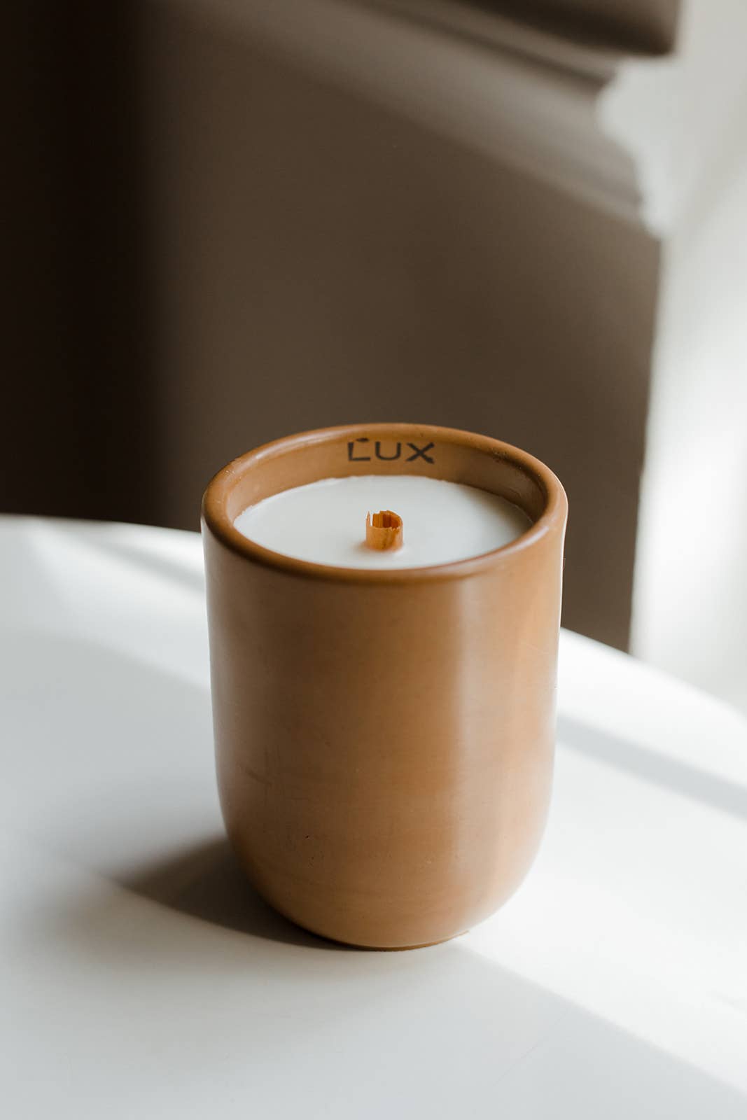 Lux Scented Wooden Wick Coconut Wax Candle
