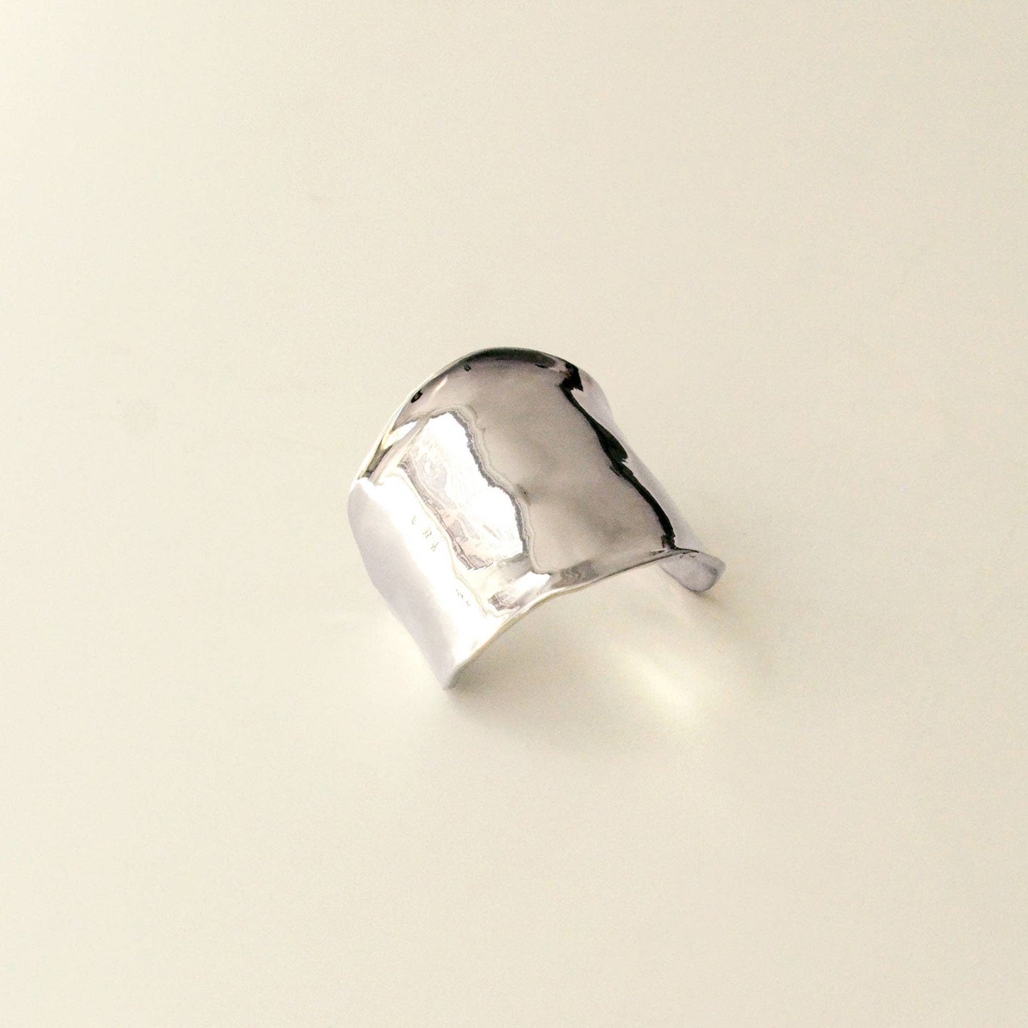 Silver Metal Hair Ponytail Cuff Stick