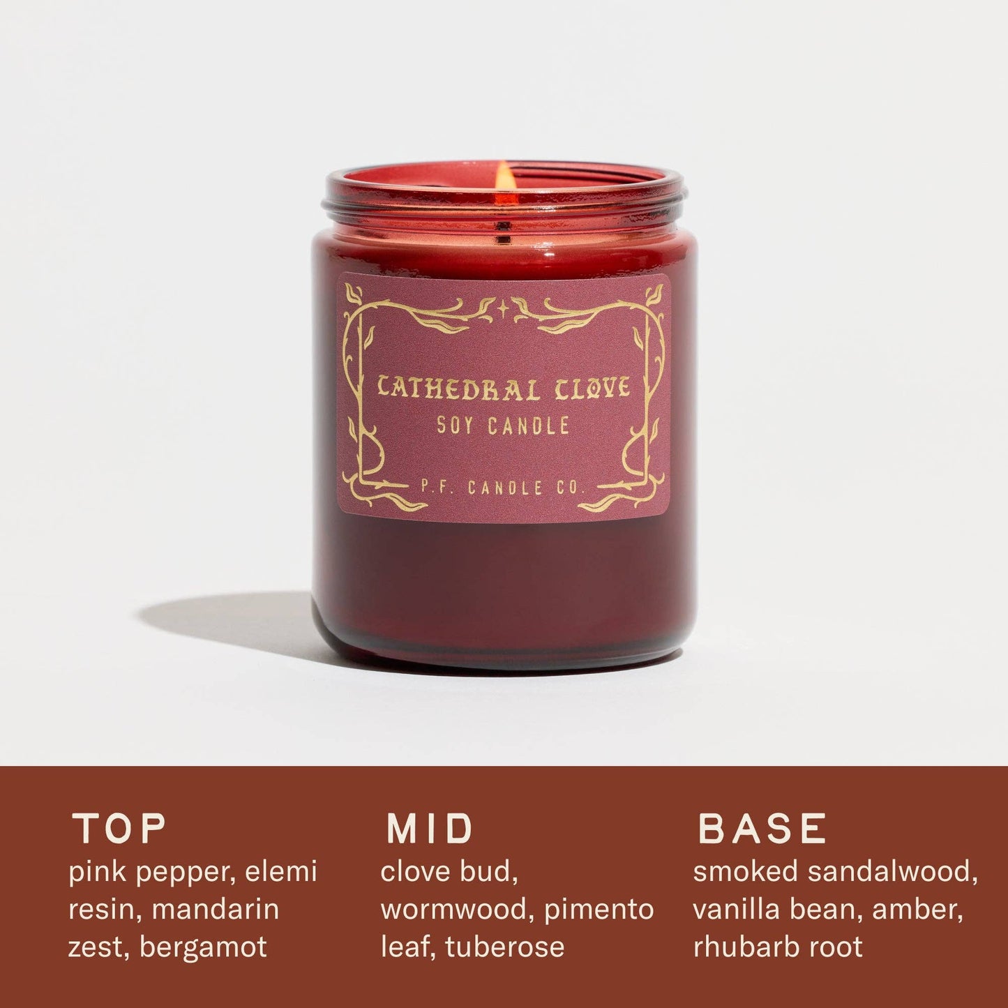 Cathedral Clove Soy Candle – 7.2 oz Standard
