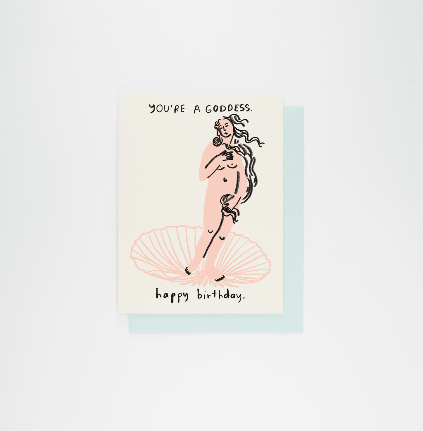 Goddess Greeting Card