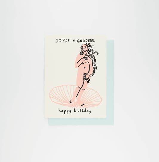 Goddess Greeting Card