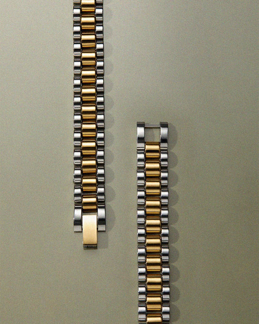 Two-toned Timepiece Bracelet