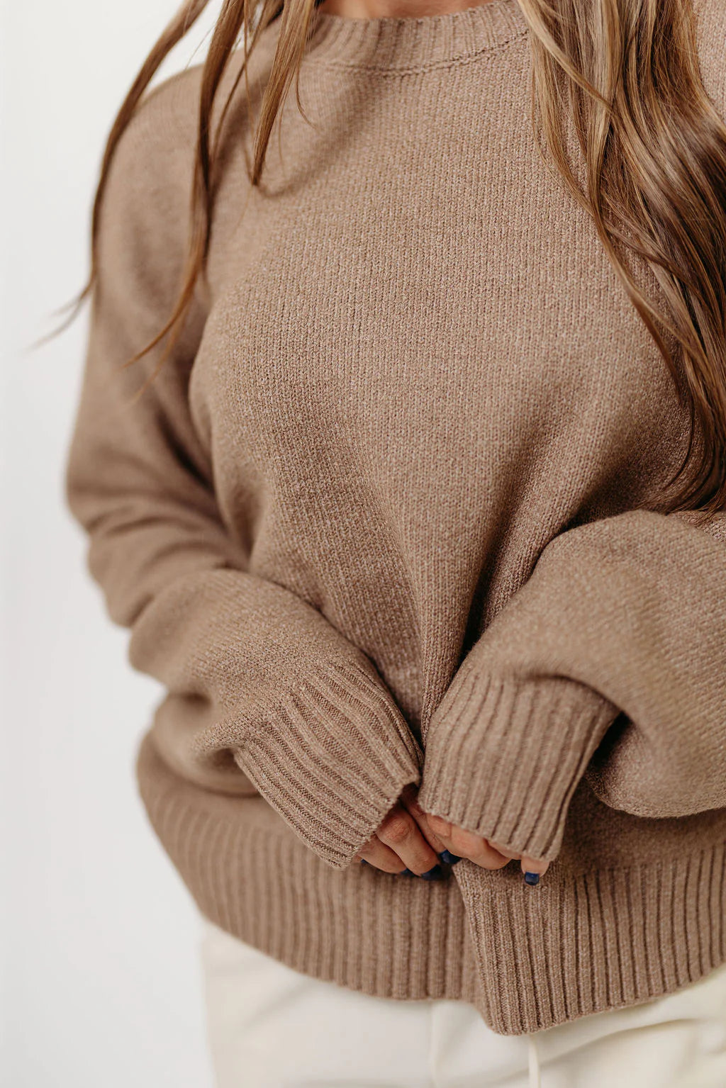 Soft Knit Crewneck Sweater