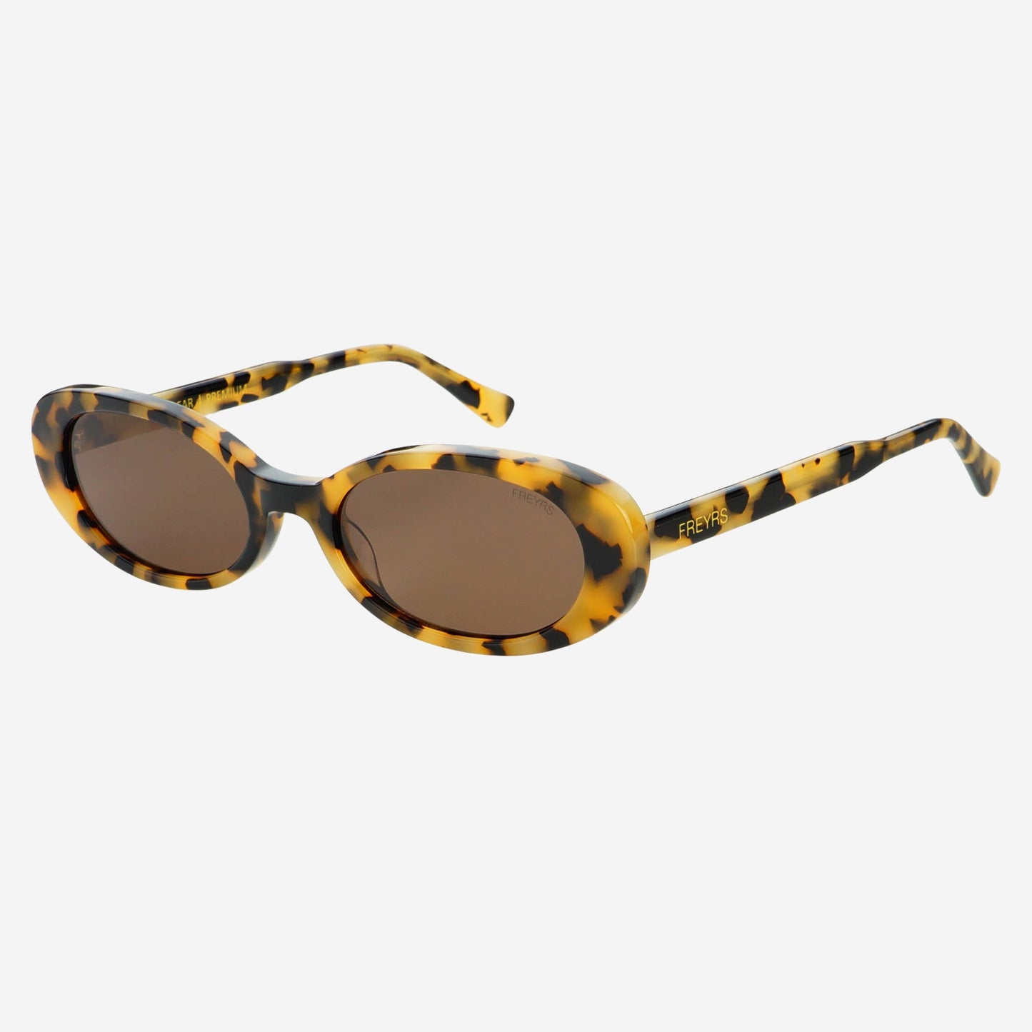 Tortoise Mimi Acetate Oval Sunglasses