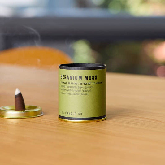 Geranium Moss Alchemy Incense Cones