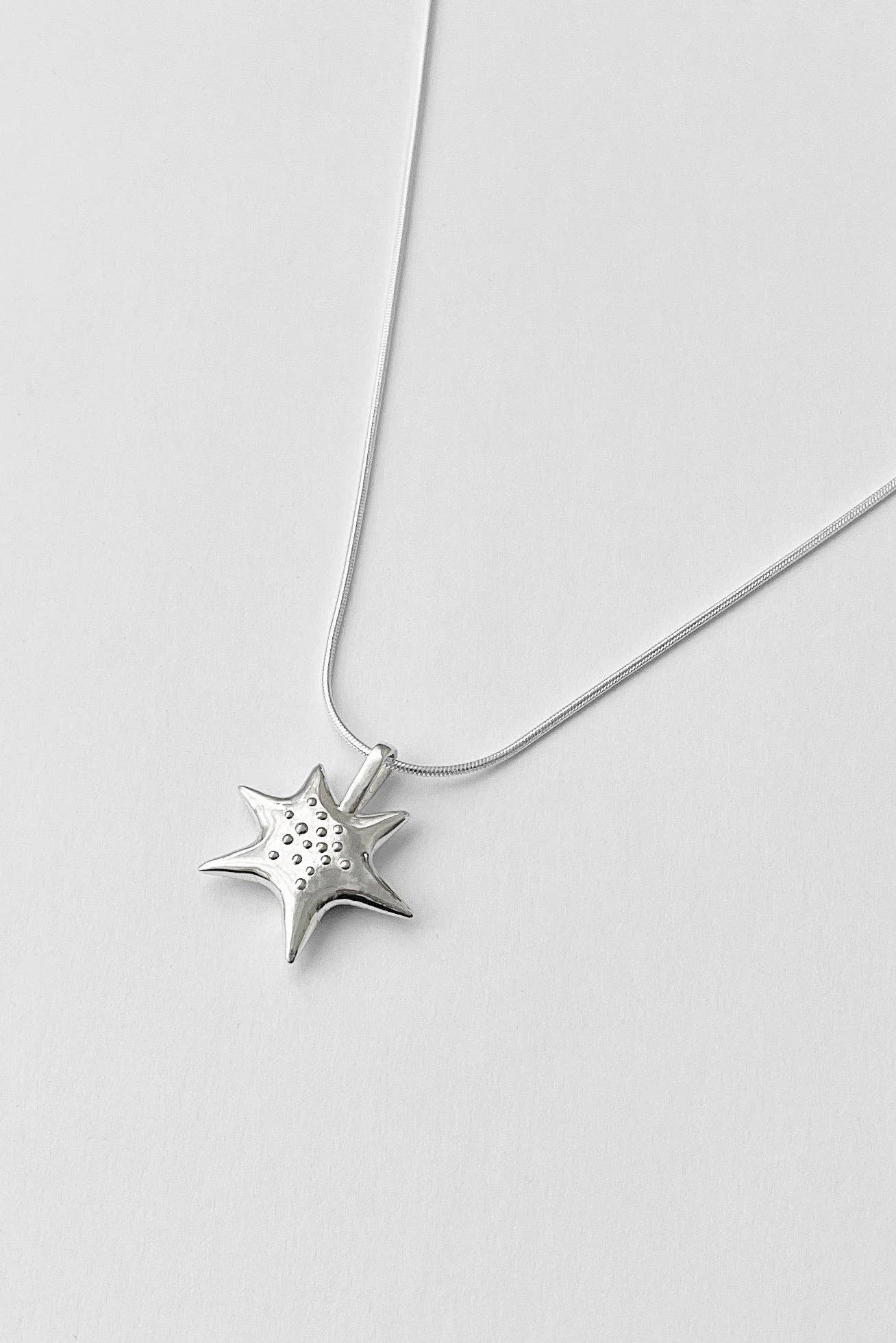 Sea Star Sterling Silver Necklace