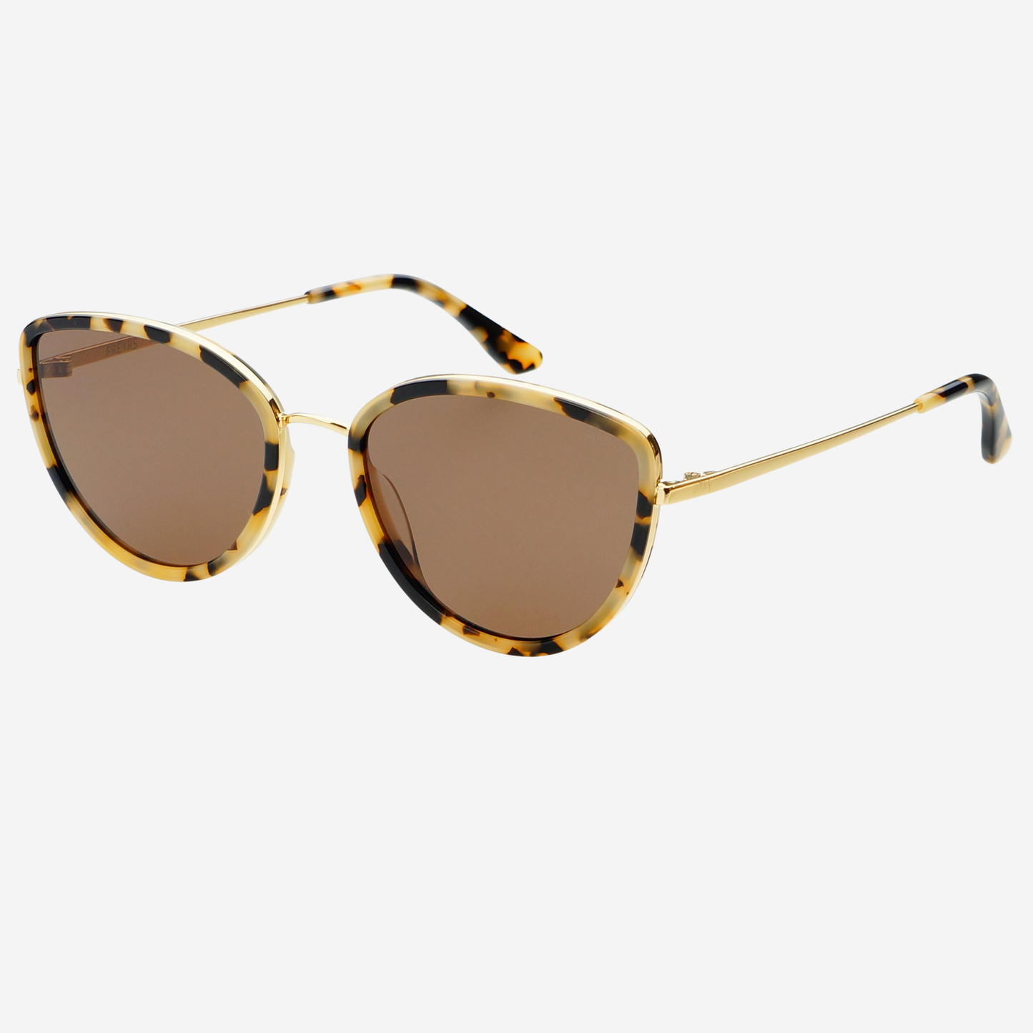 Milky Tortoise Luna Cat Eye Sunglasses
