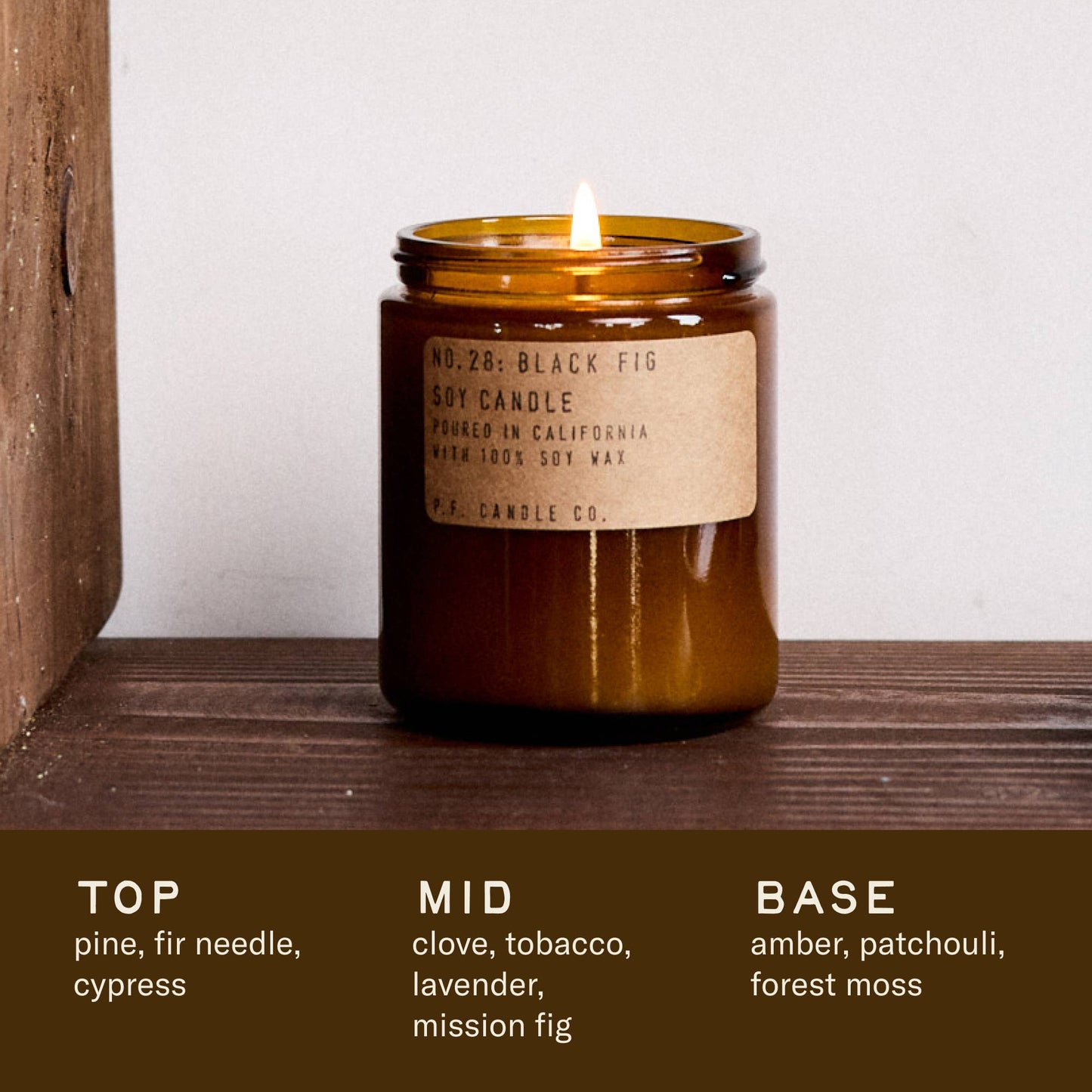 Black Fig Standard Soy Candle - 7.2 oz