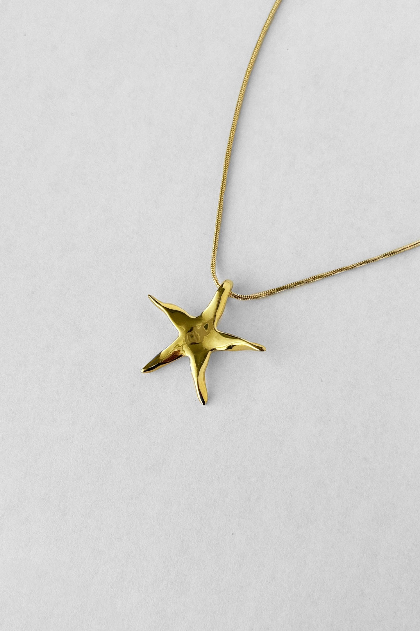 Estelle Gold Star Chain Necklace