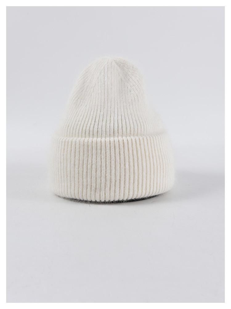 Angora Beanie Hat - Multi Colors