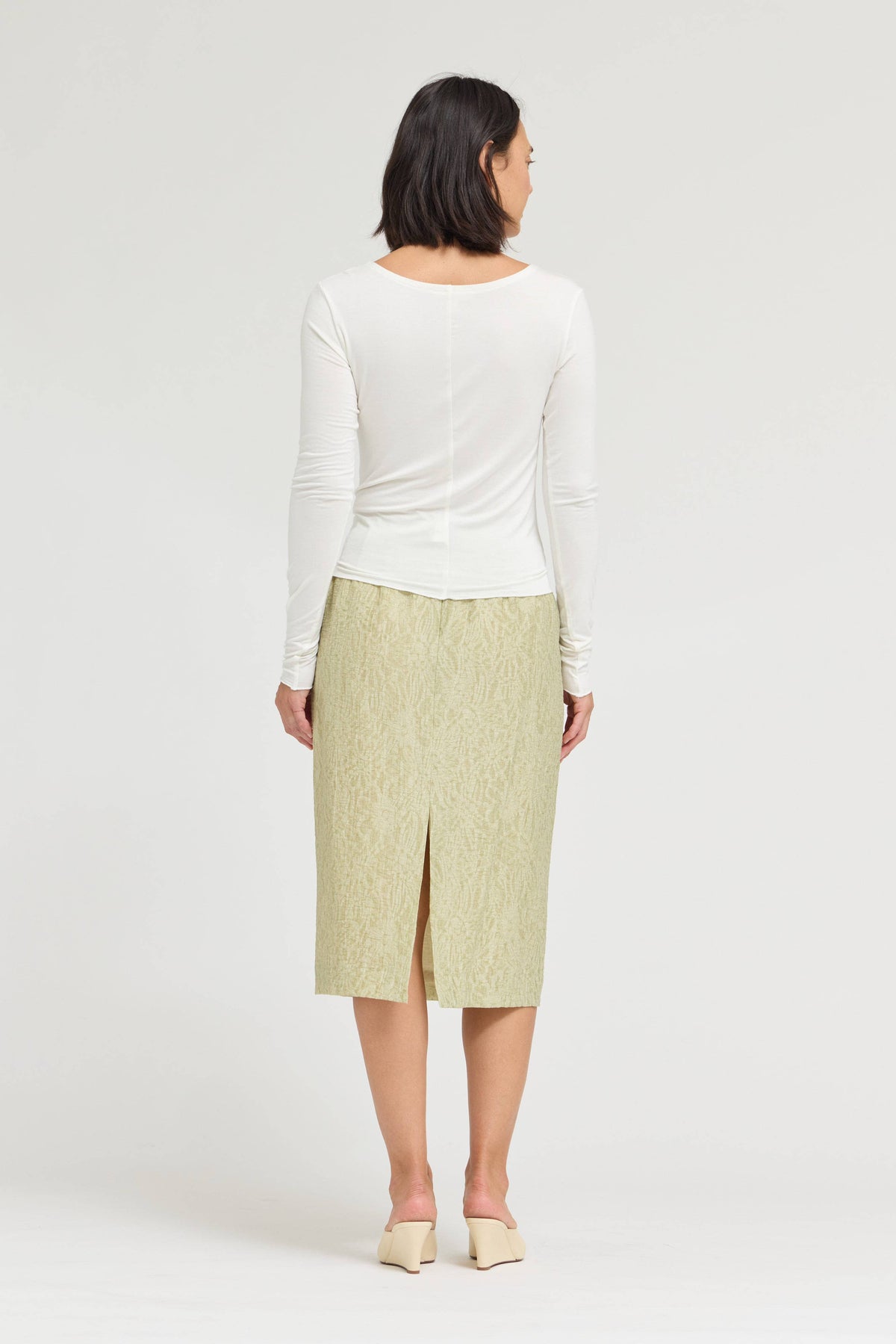 Lightweight Wide Neck Modal Jersey Top