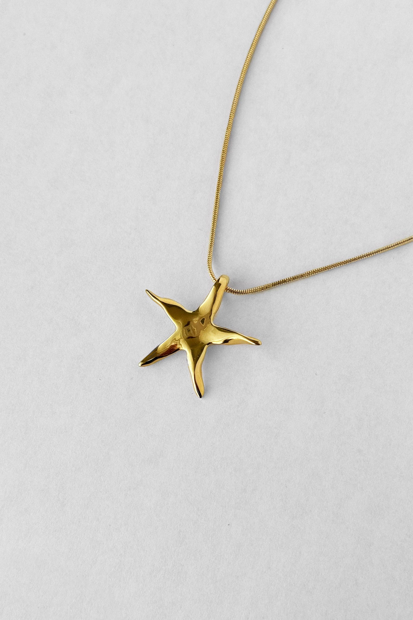 Estelle Gold Star Chain Necklace
