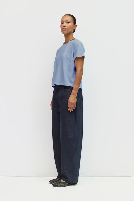 Contrast Neckband Everyday Tee
