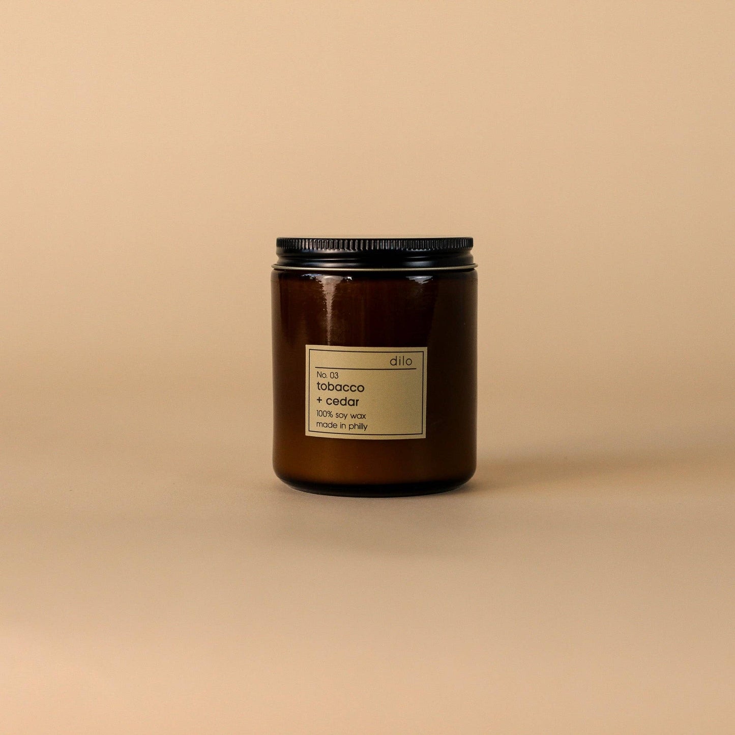 No. 03 Tobacco + Cedar Soy Candle