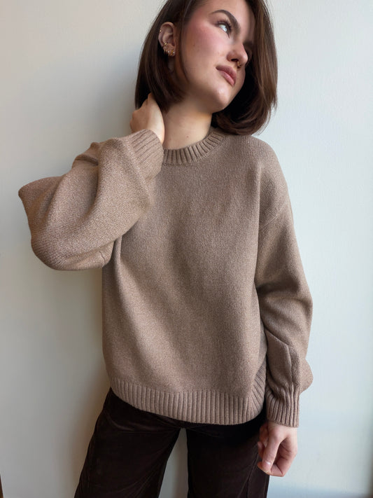 Soft Knit Crewneck Sweater