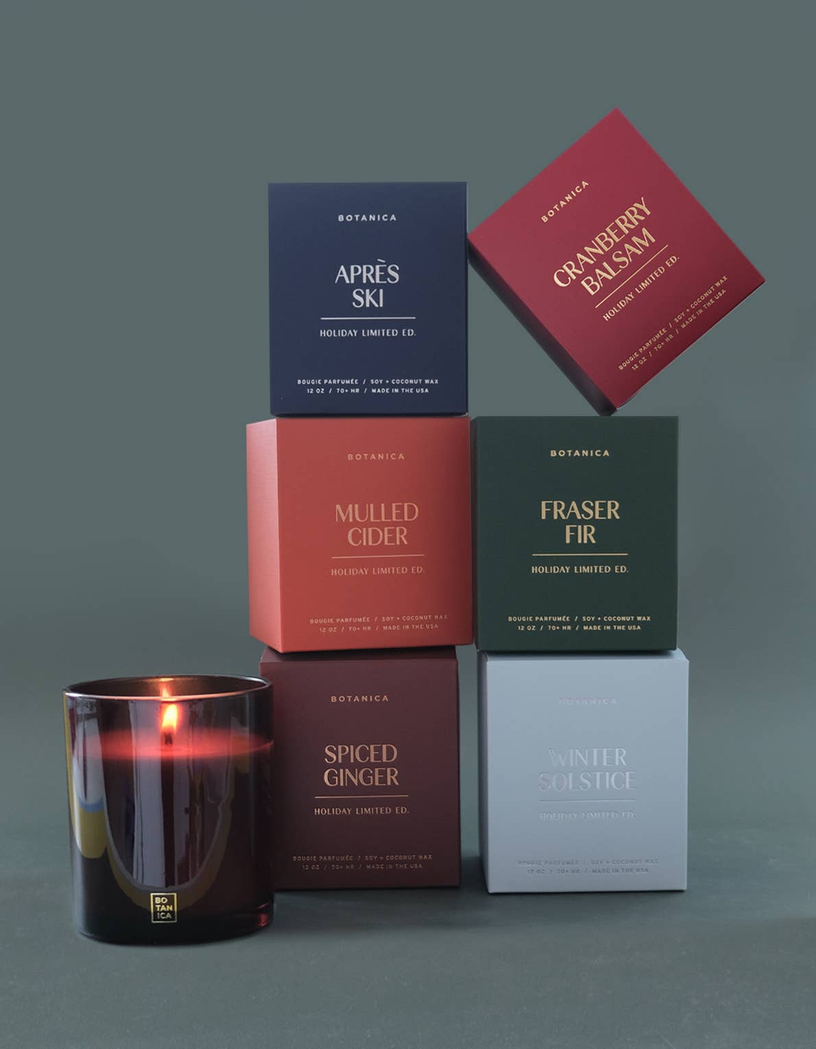 Winter Solstice Holiday Candle | 12oz