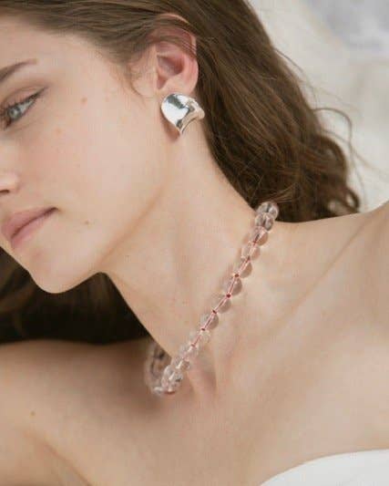 Abstract Sculpted Stud Earrings