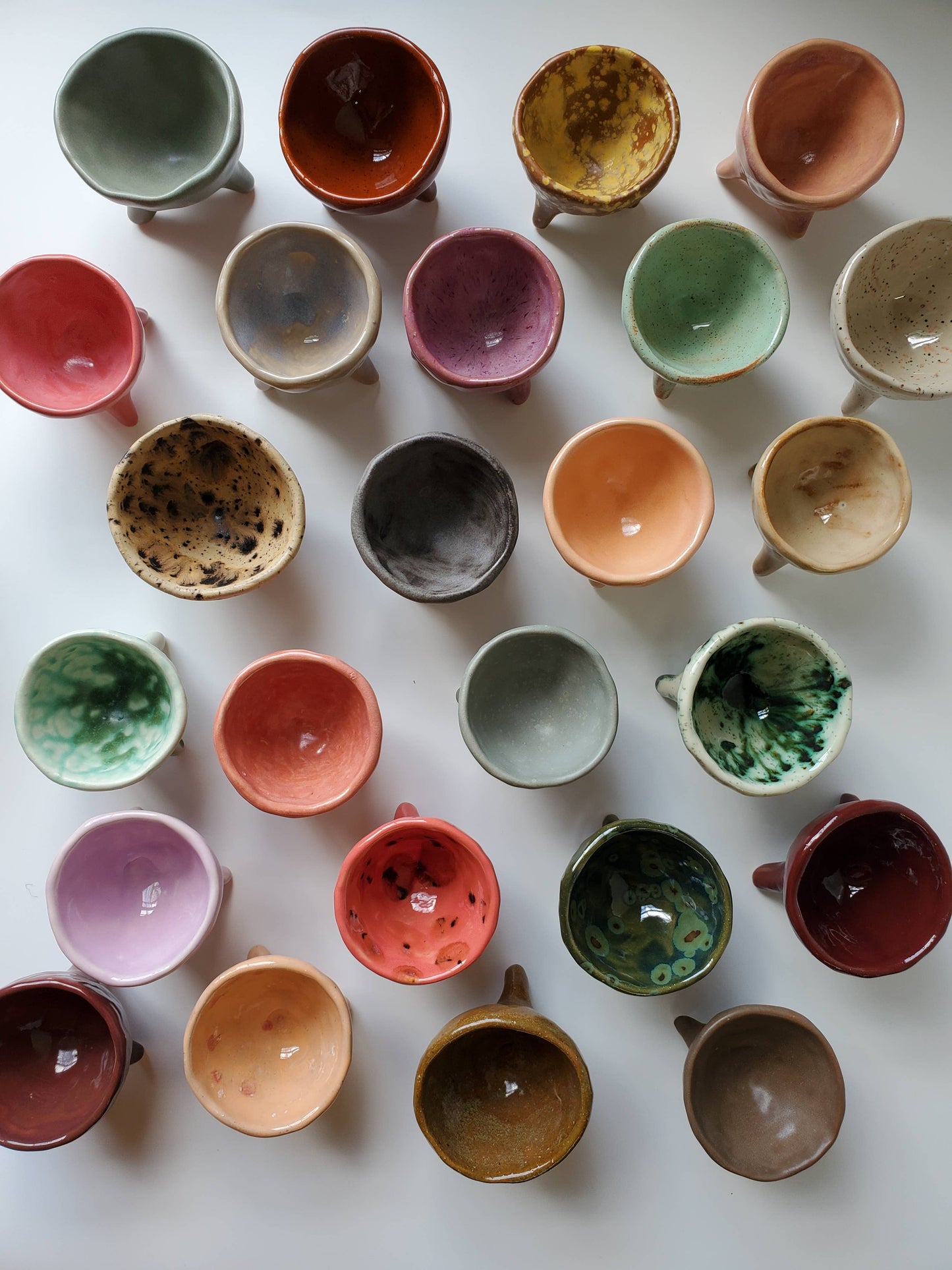 Handmade Ceramic Small Tripod Dish