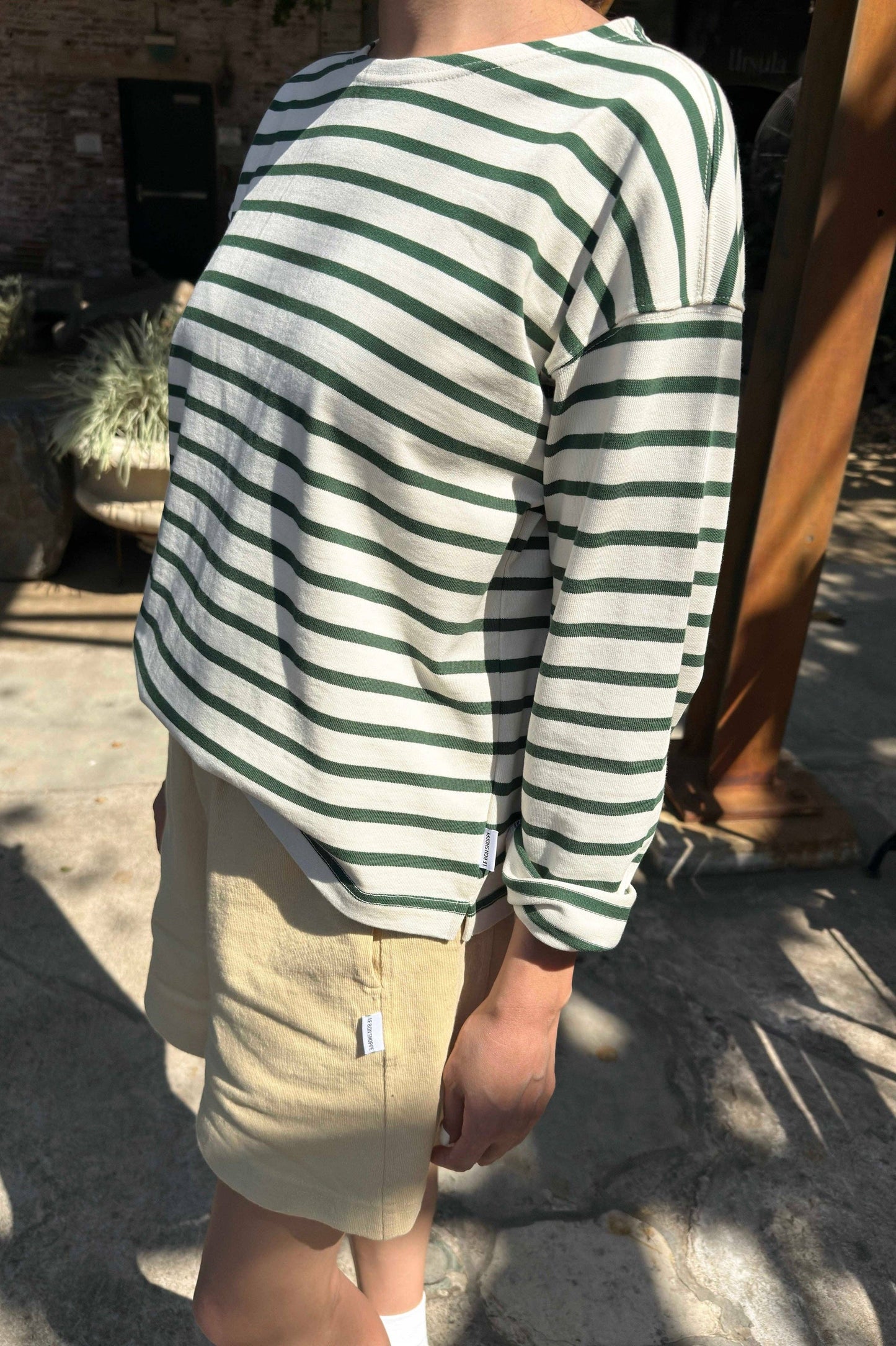 Pine Stripe Sailor Top