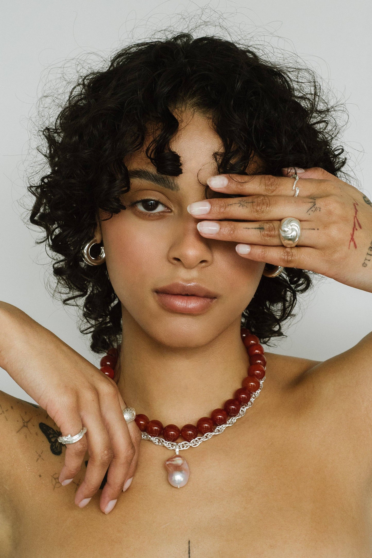 Carnelian Yona Collar Necklace