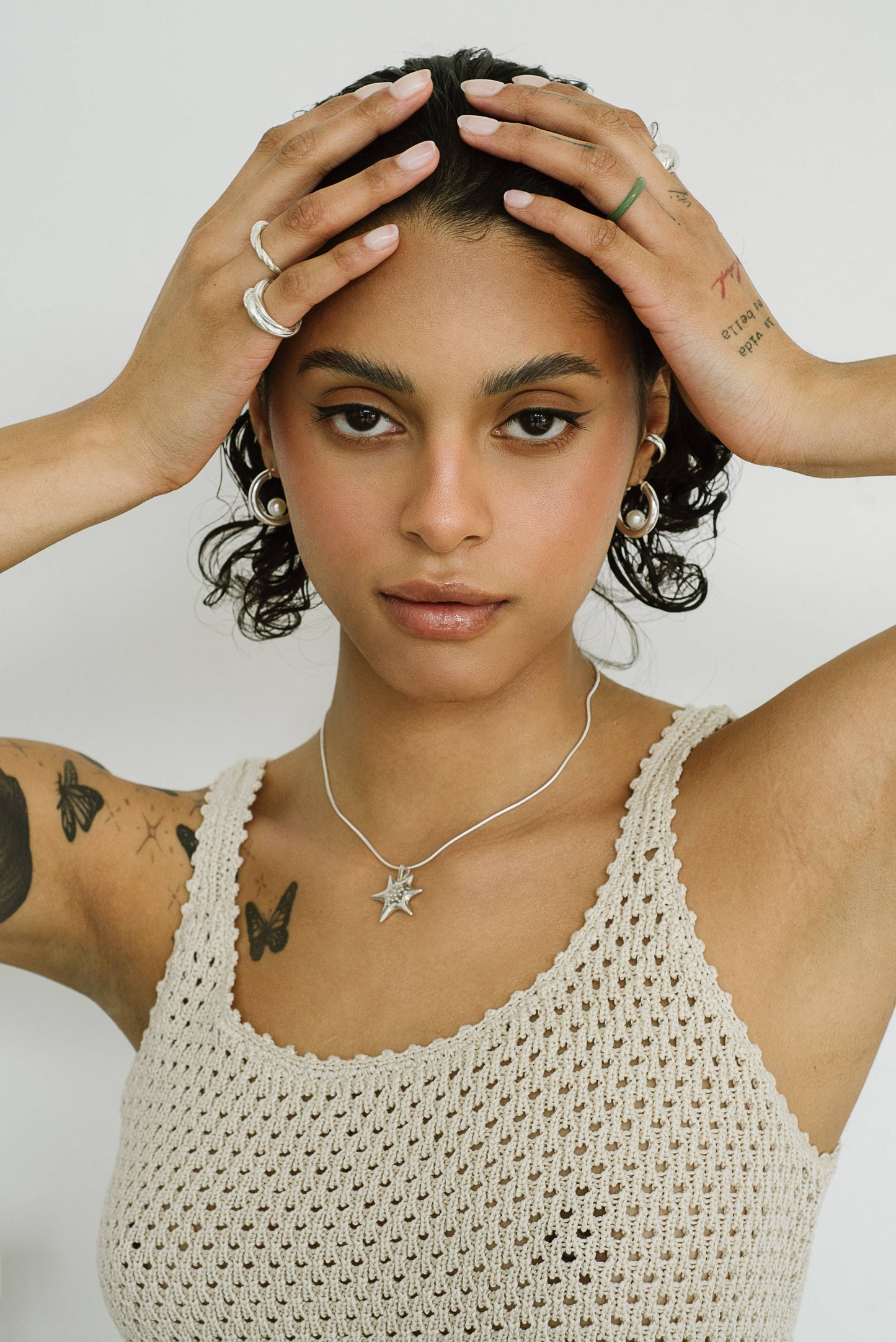 Sea Star Sterling Silver Necklace