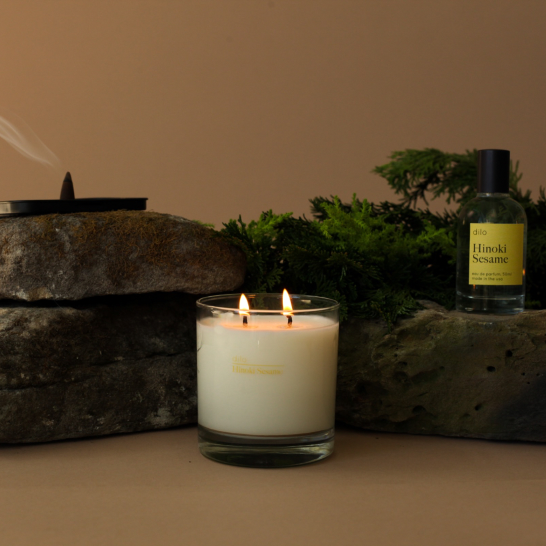 Hinoki Sesame Soy Candle
