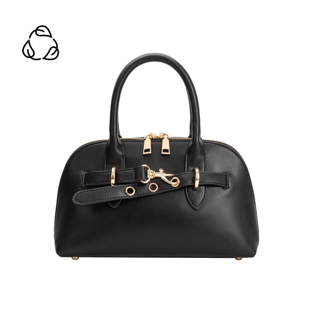 Rue Black Top Handle Bag