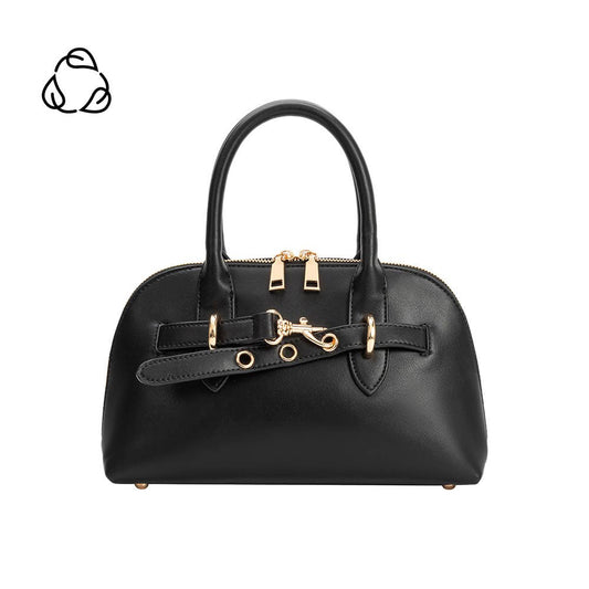 Rue Black Top Handle Bag