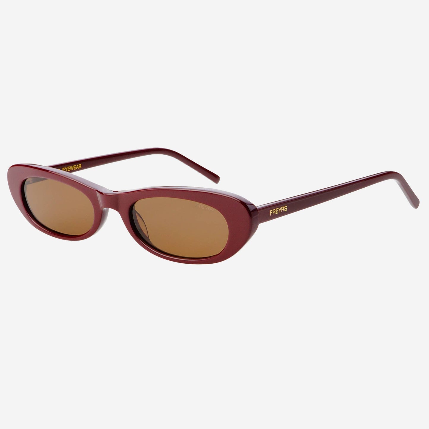 Sophie Burgundy Cat Eye Sunglasses