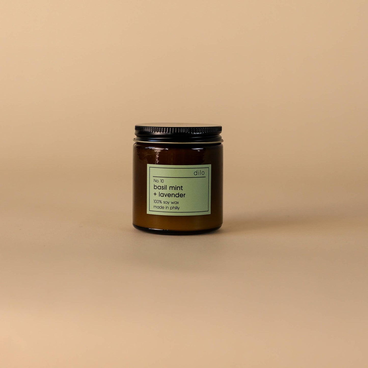 No. 10 Basil Mint + Lavender Candle 12.5oz + 7.5oz