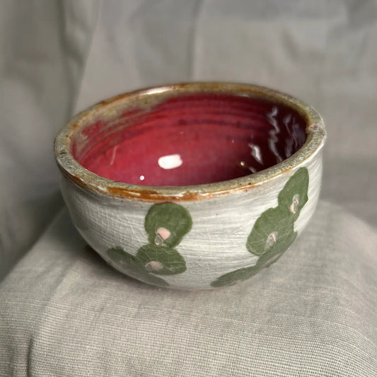 Small Flora Ceramic Stoneware Bowl