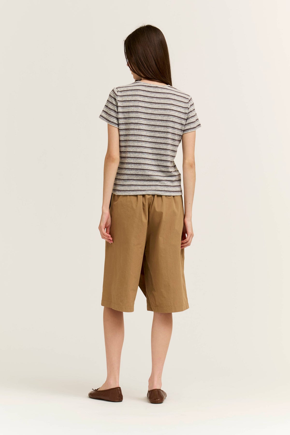 Multi Stripe Jersey Tee