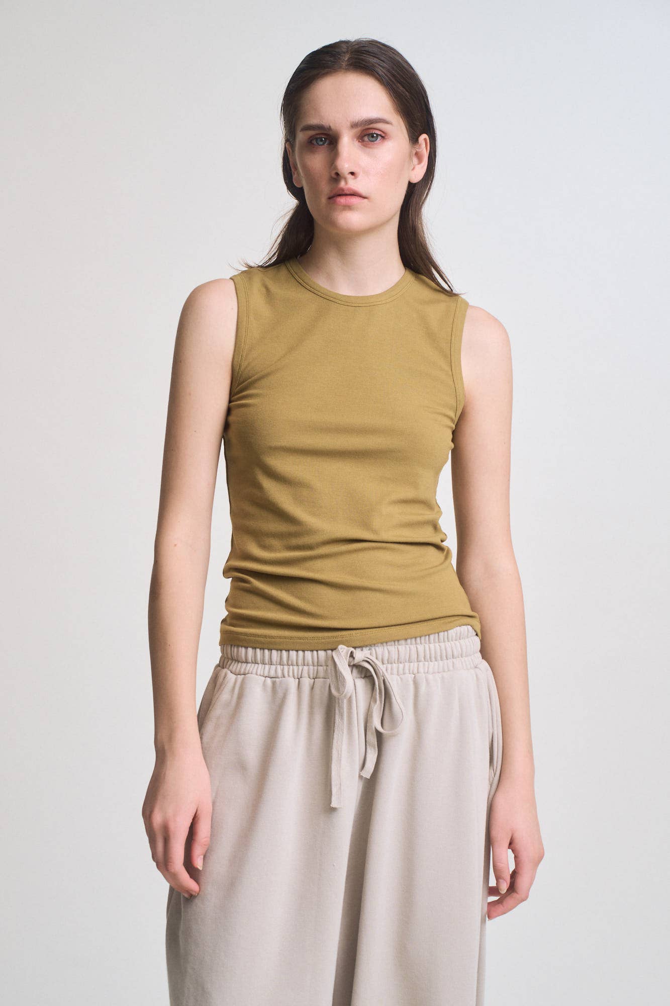Wide Shoulder Seam Back Tank
