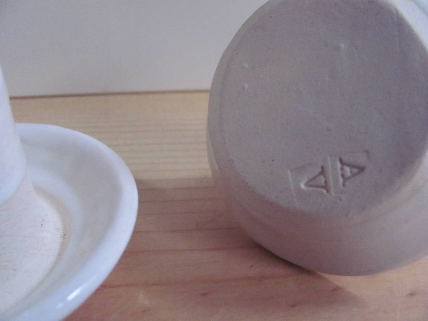 Handmade Ceramic Match Striker with Dish