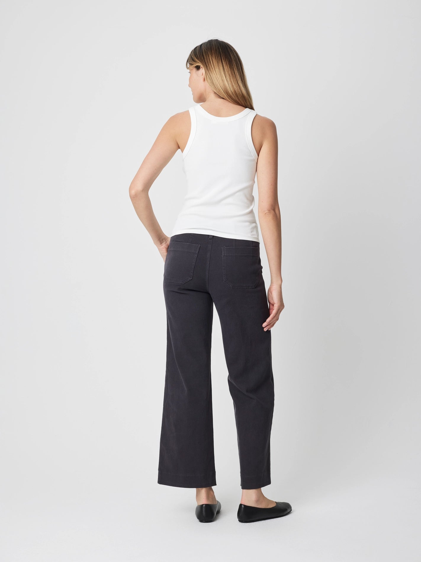 Ribbed Scoop Knit Tank Top