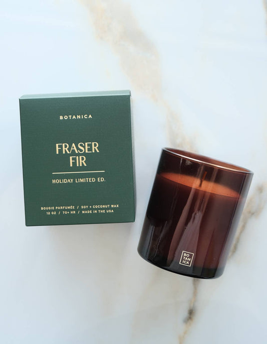 Fraser Fir Holiday Candle | 12oz