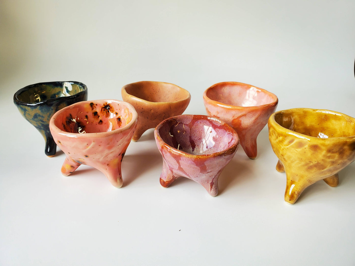 Handmade Ceramic Small Tripod Dish