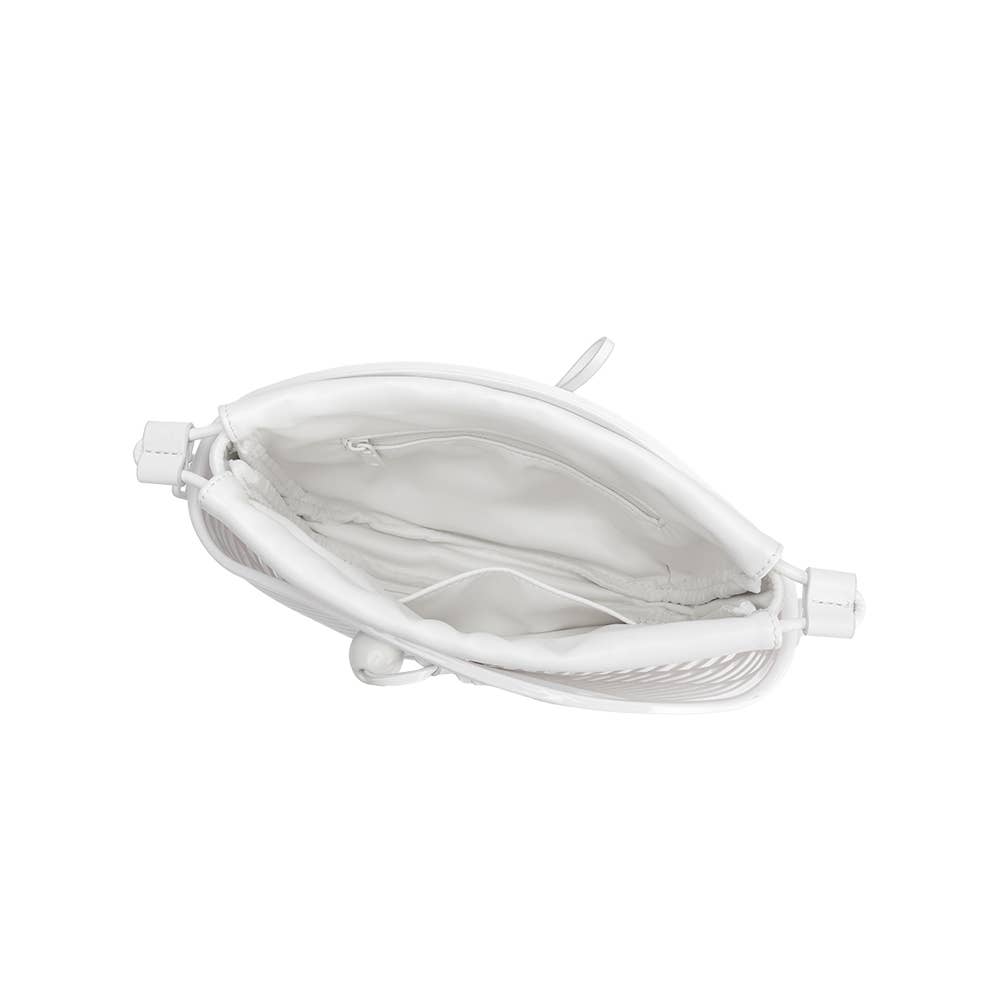 Nikko White Small Jelly Tote Bag