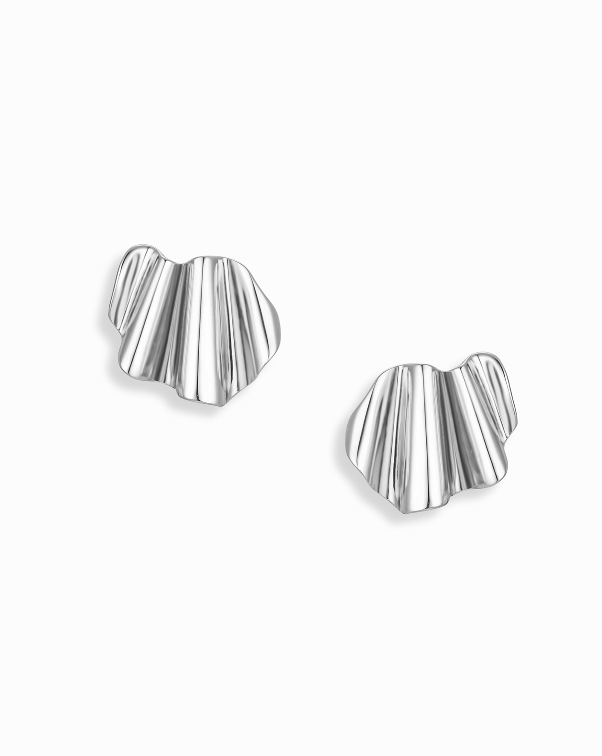 Sculpted Statement Stud Earrings