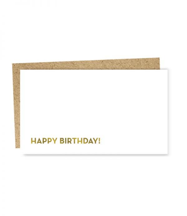 Mini Happy Birthday Card