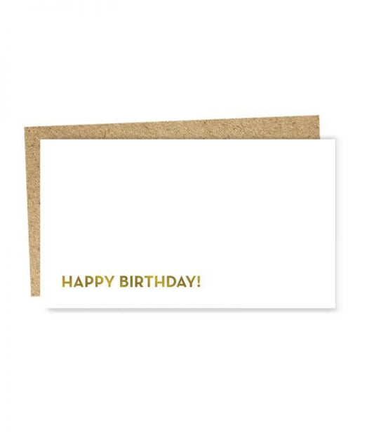 Mini Happy Birthday Card