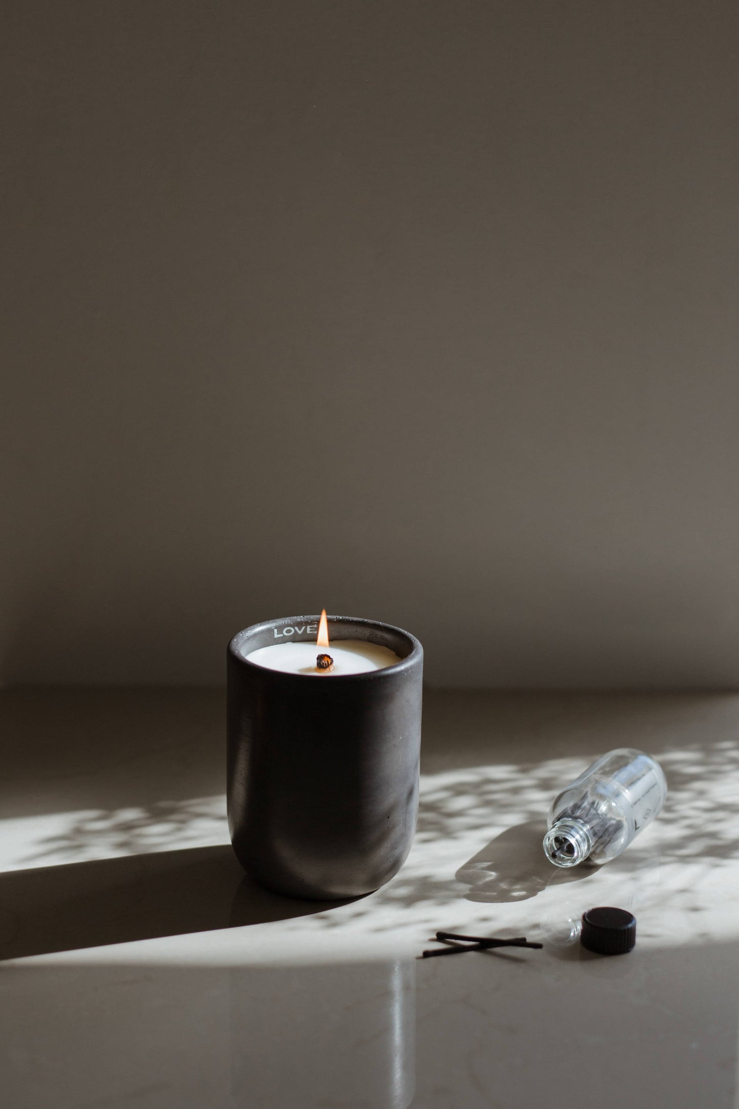 Love Scented Wooden Wick Coconut Wax Candle