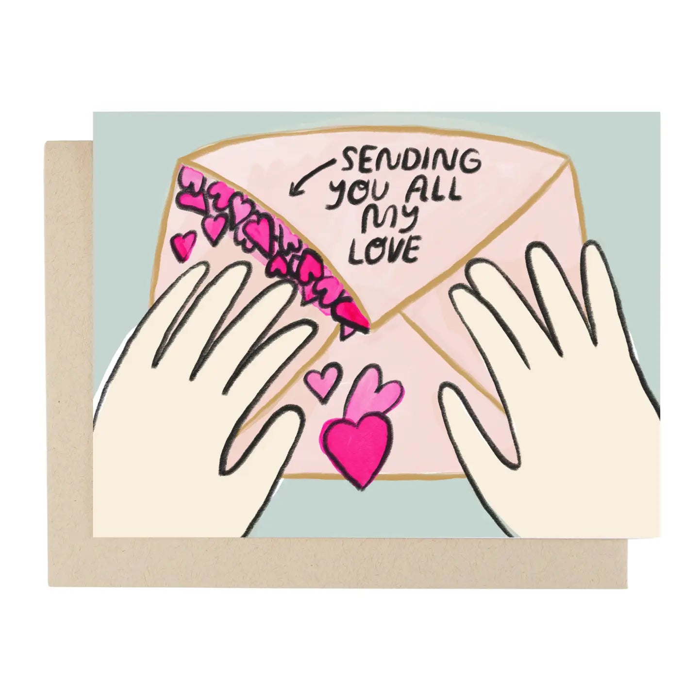 Sending You All My Love Card by People I've Loved