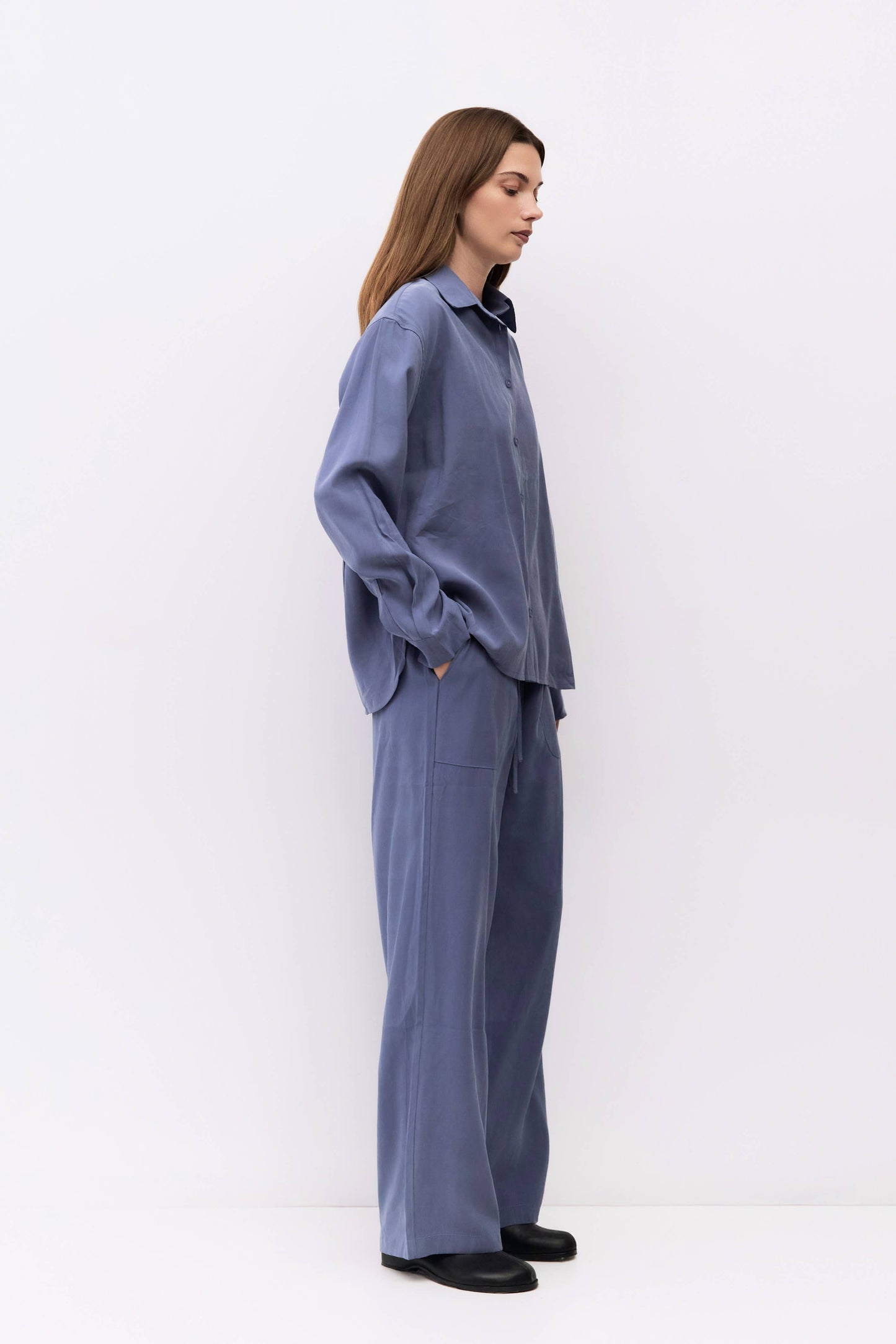 Brushed Button-Down Shirt