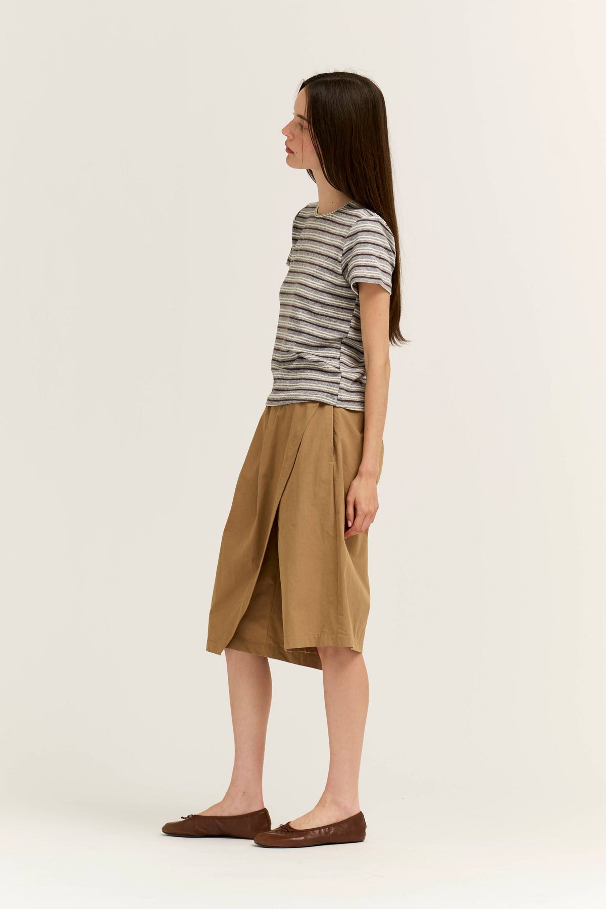 Multi Stripe Jersey Tee